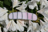 Spona růžová - Tiffany šperky