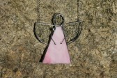 Andělka růžová - Tiffany šperky