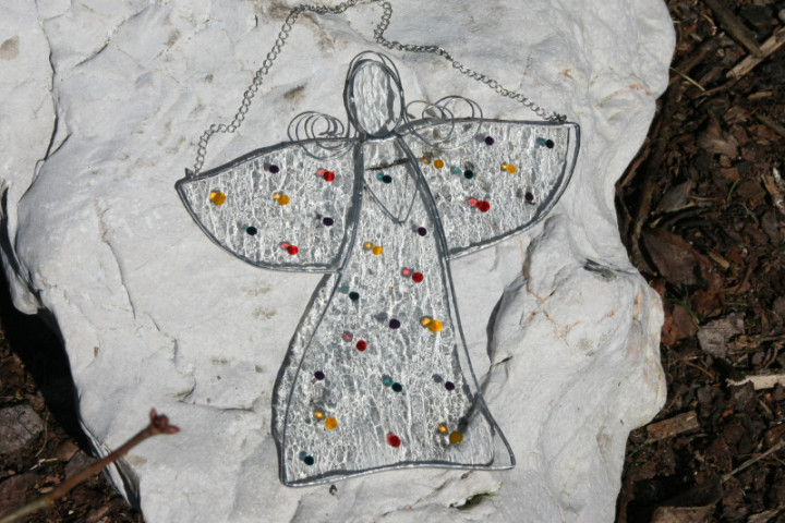 Anděl s puntíky - Tiffany šperky