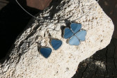Čtyřlístek modrý - Tiffany šperky