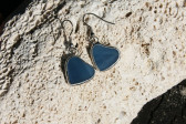 Náušnice srdíčka z moře - Tiffany šperky