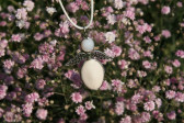 Andílek béžový - Tiffany šperky