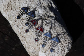 Modrá rybička - Tiffany šperky