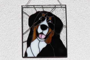 Bernský salašnický pes - Tiffany šperky
