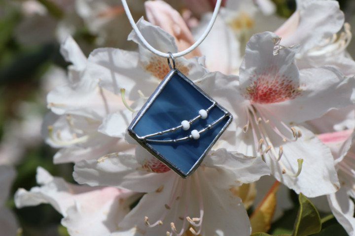 Šperk z moře s korálky - Tiffany šperky