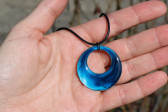 Modrý náhrdelník - Tiffany šperky