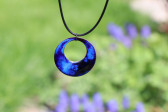Modrý náhrdelník - Tiffany šperky