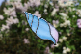 Mušle růžovo-modrá - Tiffany šperky