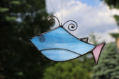 Modrá rybka  - Tiffany šperky