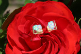 Náušnice - kytičky - Tiffany šperky
