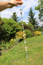 Lapač slunce s mušličkami - Tiffany šperky