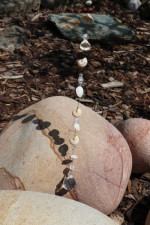 Lapač slunce s mušličkami - Tiffany šperky